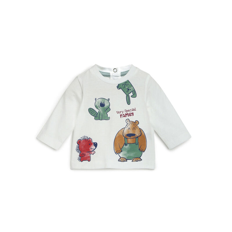 Boys Bronze Printed Long Sleeve T-Shirt image number 0